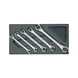GEDORE double ring wrench set open in 1/3 ES module 5-piece 1731157 - Hand tools (parts, other) - 1