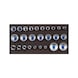 GEDORE socket set 1/2 inch in check tool module 26-piece 2308916 - Socket wrench set - 1