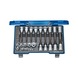 GEDORE screwdriver set 1/2 inch+1/4 inch 34-piece TX 6129440 - Screwdriver set - 1