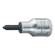 GEDORE screwdriver bit insert 1/2 inch cross recess PZ 3 6156760 - Hexagon socket screwdriver - 1