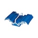 GEDORE Tool box empty 5 compartments 210x420x225 mm 6609060 - Tool case, assembly bag (workshop, other) - 1