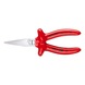 GEDORE VDE flat nose pliers with dipped insulation 160 mm 6715330 - Flat nose pliers - 1