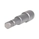 1/4 inch screw-in tool, magnetic, 7 mm - 1/4 inch screwdriver bits - 1