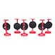 Moulding suction cup set, 6 pieces, D: 85 mm - Motor vehicle (other parts, miscellaneous) - 1