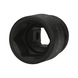 1/2 inch hex power socket, short, 23 mm on hanger - 1/2 inch hex power socket - 1