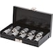 KS TOOLS 1/2 inch hex socket bit socket set, short, 9-piece - Socket wrench (set) - 1