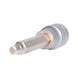 1/2 inch hex socket bit, long, 6 mm - 1/2 inch bit socket, hexagon socket - 1