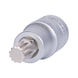 1/2 inch bit socket XZN, M10, 55 mm - 1/2 inch bit socket XZN - 1