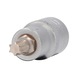 1/2 inch TX socket, T45 on hanger - 1/2 inch Torx bit socket - 1