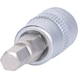 1/4 inch hex socket bit socket, 5 mm on hanger - 1/4 inch hex socket bit - 1