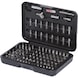 KS TOOLS 1/4 inch bit set, 100 pieces - Bit set - 1