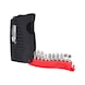 1/4 inch mini bit case, 11-piece slotted, PH, PZ - Bit set - 1