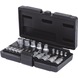 1/4 inch, 1/2 inch TX socket wrench set, 21 pieces - Socket wrench (set) - 1