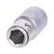 1/4 inch bit adapter socket, with clamping ring - 1/4 inch bit adapter - 1