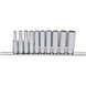 1/4 inch hex socket set, long, 10-piece 4-13 mm - Socket wrench (set) - 1