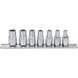 1/4 inch CHROMEplus TX-E socket set, 7-piece - CHROMEplus socket wrench (set) - 1