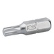KS TOOLS 1/4 inch bit XZN, 25 mm, M4 - 1/4 inch XZN bit - 1