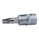 1/4 inch TX socket bit, T40 - 1/4 inch Torx bit socket - 1