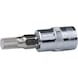 1/4 inch CHROMEplus bit socket XZN, M10 - 1/4 inch CHROMEplus bit socket XZN - 1