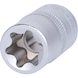 1/2 inch TX E socket, E18 on hanger - 1/2 inch Torx E socket - 1
