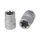 1/2 inch TX E socket, E22 911.4325 - 1/2 inch Torx E socket - 3