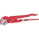 45-degree angled corner pipe pliers, 1 inch - Angle pipe wrench - 1