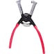 Click hose clamp pliers, 160 mm on hanger - Hose clamp pliers - 1
