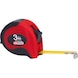 Tape measure with lock, black-red, 3 m - Tape measure - 1