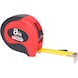 Tape measure with lock, black-red, 8 m - Tape measure - 1