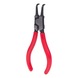 Lockring pliers for external lockrings, angled, 130 mm - Other pliers - 1