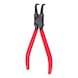 KS TOOLS Au&szlig;en-Sicherungszange, abgewinkelt, 160mm - Weitere Zangen - 1