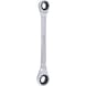 GEARplus double ratchet ring spanner, 5/16 inch x 3/8 inch - GEARplus double ratchet ring spanner - 1