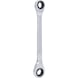 GEARplus double ratchet ring spanner, 8x9mm - GEARplus double ratchet ring spanner - 1