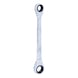GEARplus double ratchet ring spanner, 8x10 mm - GEARplus double ratchet ring spanner - 1