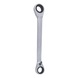 GEARplus double ratchet ring spanner, reversible, 12x13 mm - GEARplus reversible double ratchet ring spanner - 1