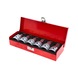 3/4 inch heavy-duty bit socket set, 6-piece, 14-24 mm - Power bit sockets - 1