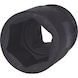 3/4 inch hex power socket, short, 33 mm - 3/4 inch hex power socket - 1