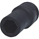 3/4 inch hex power socket, long, 22 mm - 3/4 inch hex power socket - 1
