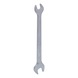 Double open-end wrench, 10x13 mm on hanger - Double open-end spanner - 1