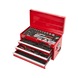 1/4 inch, 1/2 inch tool set, 100 pieces - Socket wrench (set) - 1