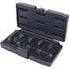 1/2 inch power bit socket set for RIBE screws, 9 pieces - Power bit sockets - 1