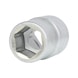 3/4 inch hex socket, short, 21 mm on hanger - 3/4 inch hex socket - 1