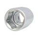 3/4 inch hex socket, short, 30 mm - 3/4 inch hex socket - 1