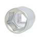 3/4 inch hex socket, short, 36 mm - 3/4 inch hex socket - 1