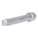 3/8 inch extension with knurling, 150 mm - 3/8 inch extension with knurling - 1