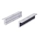 Aluminium vice protective jaws, textured, 160 mm