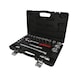 1/2 inch CHROMEplus socket wrench set, 23 pieces - CHROMEplus socket wrench (set) - 1