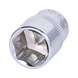 1/4 inch CHROMEplus hex socket, 13 mm - 1/4 inch CHROMEplus hex socket - 1