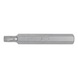 KS TOOLS 10 mm TX bit, bore, 75 mm, TB10 - BRONZEplus bit socket - 1