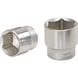 3/8 inch hex socket, 1/4 inch - 3/8 inch hex socket - 1